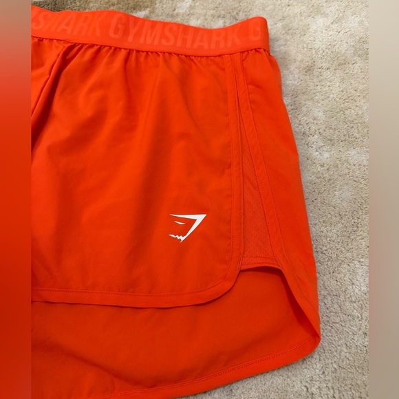 Gymshark orange elastic waist athletic shorts women’s size XL - Picture 5 of 7